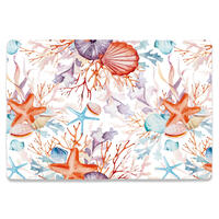 SET TOVAGLIETTE 4PZ CORAL LIBERTY 30X45 Tellini S.r.l. Ingrosso Abbigliamento